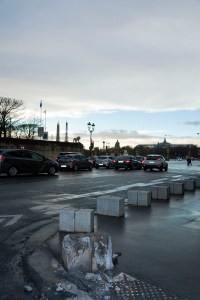The aftermath of the Paris protests.