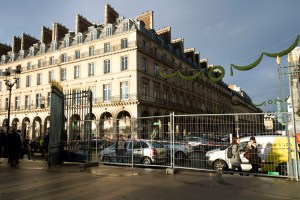The aftermath of the Paris protests.