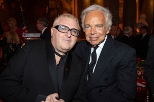 Alber Elbaz and Ralph Lauren