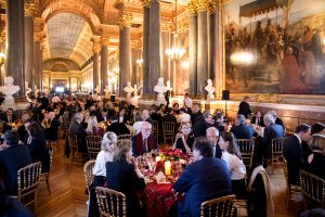 The scene at the Ralph Lauren dinner