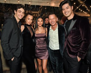 Noah Centineo, Jim Nelson, Ross Butler and guestsGQ Men of the Year party, Inside, Los Angeles, USA - 06 Dec 2018