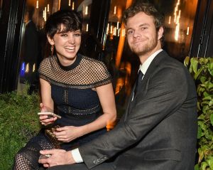 Lizzy McGroder and Jack Quaid GQ Men of the Year party, Inside, Los Angeles, USA - 06 Dec 2018