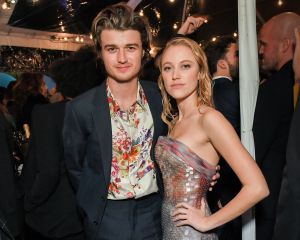 Joe Keery and Maika MonroeGQ Men of the Year party, Inside, Los Angeles, USA - 06 Dec 2018