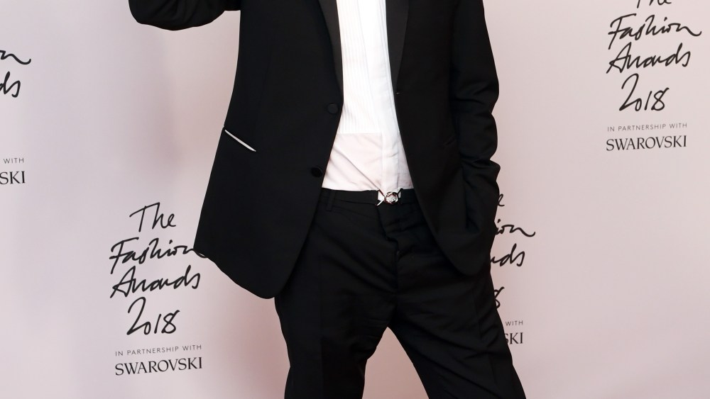 Pierpaolo PiccioliThe British Fashion Awards, Press Room, Royal Albert Hall, London, UK - 10 Dec 2018