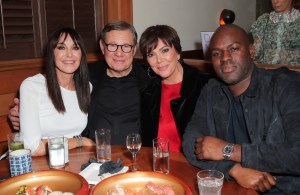 Tamara Mellon, Michael Ovitz, Kris Jenner and Corey GambleTamara Mellon Palisades Village store launch party, Los Angeles, USA - 11 Dec 2018