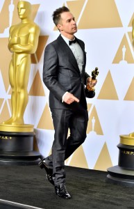 Sam Rockwell - Supporting Actor - 'Three Billbiards Outside Ebbing, Missouri'
90th Annual Academy Awards, Press Room, Los Angeles, USA - 04 Mar 2018
WEARING PRADA