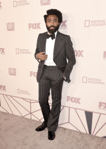Donald Glover
70th Primetime Emmy Awards, Fox Party Arrivals, Los Angeles, USA - 17 Sep 2018
WEARING CUSTOM GUCCI