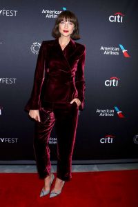 Caitriona Balfe'Outlander' TV show cast, PaleyFest, New York, USA - 05 Oct 2018WEARING KHAITE