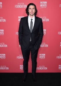 Adam Driver arrives at the Patron of the Artists Awards, at the Wallis Annenberg Center for the Performing Arts in Beverly Hills, Calif2018 Patron of the Artists Awards, Beverly Hills, USA - 08 Nov 2018