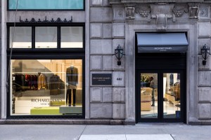 A look at the Richard James store on Park Avenue.