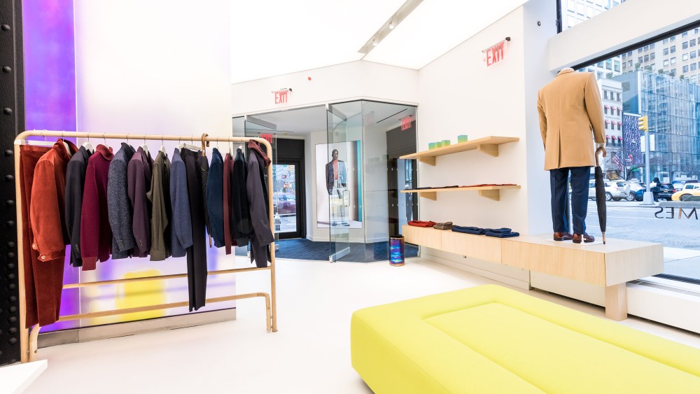 A look at the Richard James store on Park Avenue.