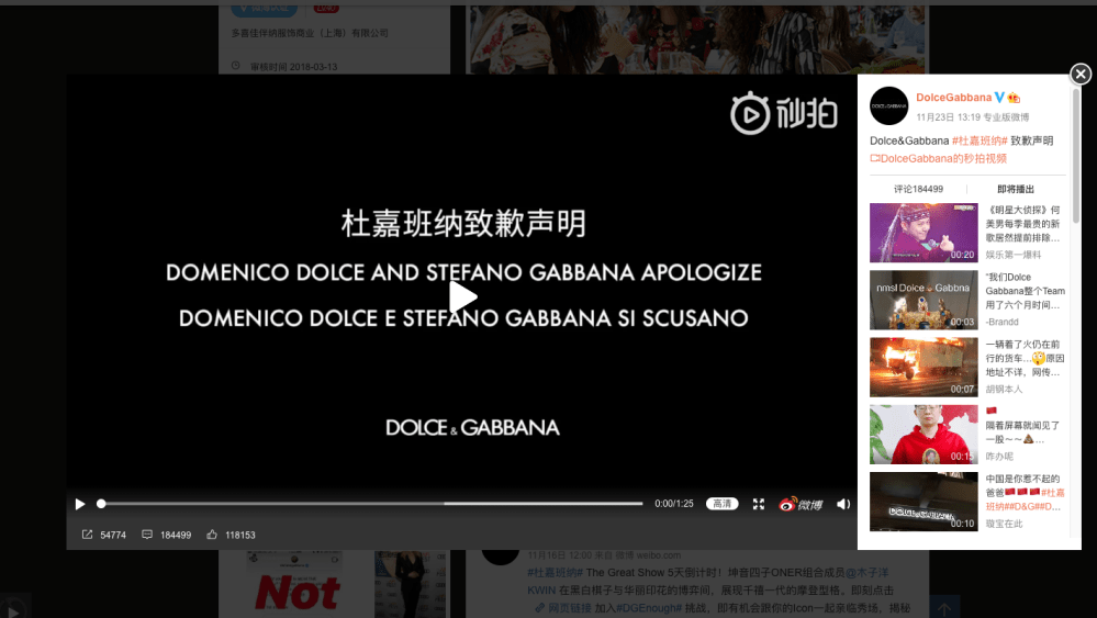 Think Tank: Dolce & Gabbana, How Not to Sell to China