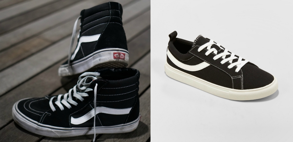 Vans Files Patent Infringement Suit Over Target's Alleged Knockoffs