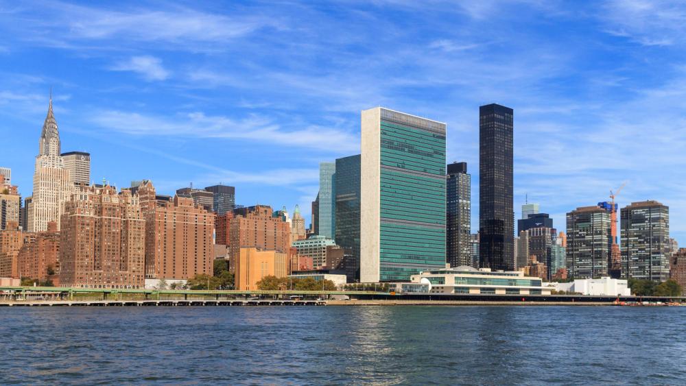United Nations Headquarters, East River, Manhattan, New York City, New York, USAVARIOUS