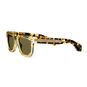 Hoorsenbuhs Eyewear Square Frame Clear Tortoise