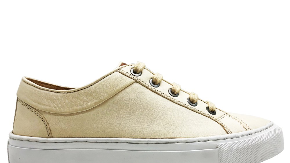These Leather Sneakers Were Tanned Using Leftover Olive Leaves