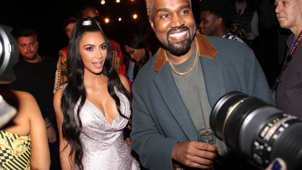 Kim Kardashian and Kanye West