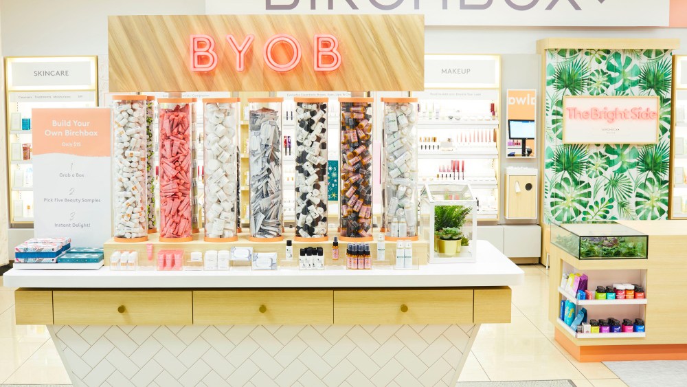 The Walgreens and Birchbox collaboration at a New York location.