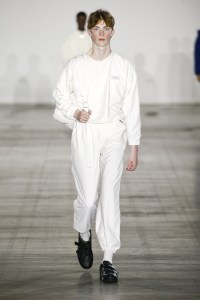 Robyn Lynch at Fashion East Men's Fall 2019