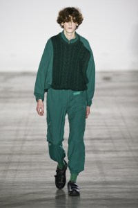 Robyn Lynch at Fashion East Men's Fall 2019