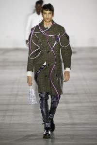Stefan Cooke at Fashion East Men's Fall 2019A