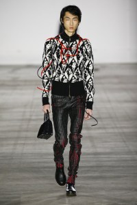 Stefan Cooke at Fashion East Men's Fall 2019A