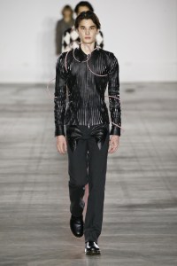 Stefan Cooke at Fashion East Men's Fall 2019A