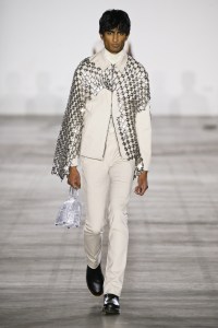 Stefan Cooke at Fashion East Men's Fall 2019A