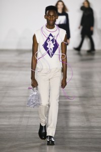 Stefan Cooke at Fashion East Men's Fall 2019A
