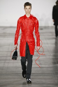 Stefan Cooke at Fashion East Men's Fall 2019A