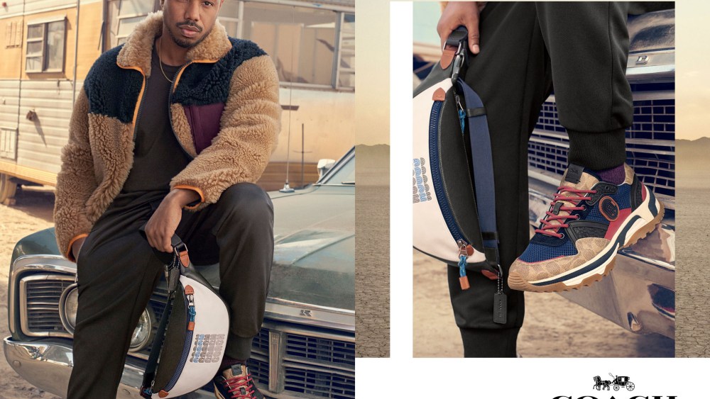 Michael B. Jordan for the Coach Spring 2019 ad Campaign.