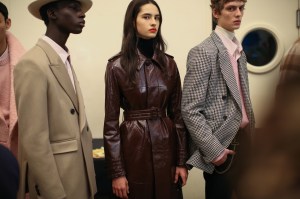 Backstage at Ami Alexandre Mattiussi