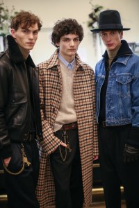 Backstage at Ami Alexandre Mattiussi