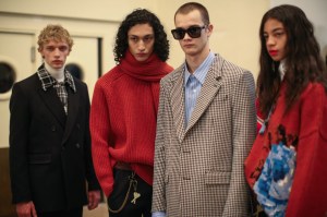 Backstage at Ami Alexandre Mattiussi