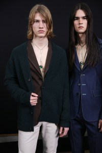 Backstage at Acne Studios  Men’s Fall 2019