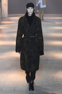 Model on the catwalk