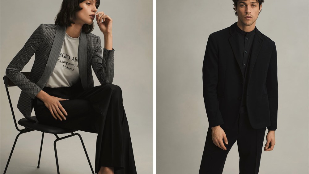 From Barneys' exclusive Giorgio Armani capsule collection.