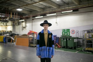 Backstage at Astrid Andersen Men's Fall 2019