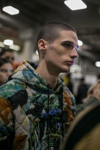 Backstage at Astrid Andersen Men's Fall 2019