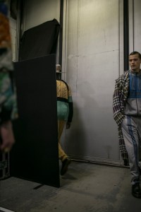 Backstage at Astrid Andersen Men's Fall 2019