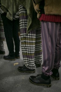 Backstage at Astrid Andersen Men's Fall 2019