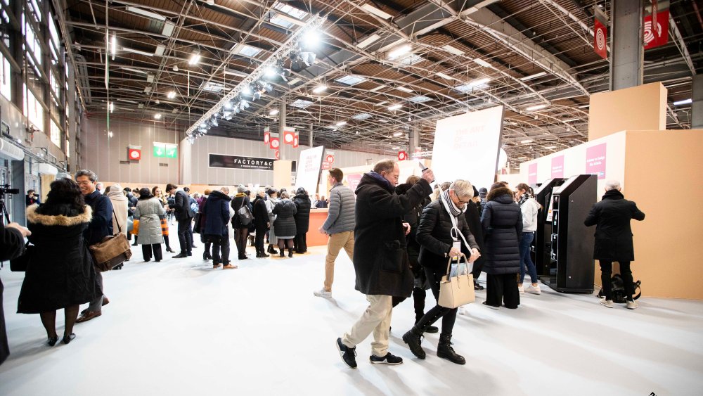 The atmosphere at the Salon International de la Lingerie
