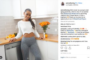 A post from Sienne Fleming's Instagram.