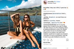 A post from Becca Tilley's Instagram.