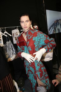 Backstage at Acne Studios RTW Fall 2019