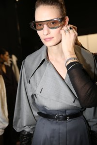 Backstage at Acne Studios RTW Fall 2019