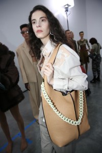 Backstage at Acne Studios RTW Fall 2019