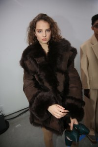Backstage at Acne Studios RTW Fall 2019
