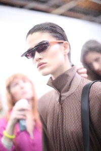 Backstage at Acne Studios RTW Fall 2019