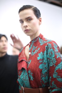 Backstage at Acne Studios RTW Fall 2019